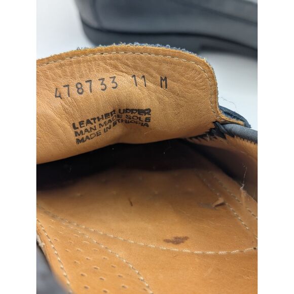 Giorgio Brutini Leather Tassel Loafers Blue/Gray Men\'s Size 11M main image 4